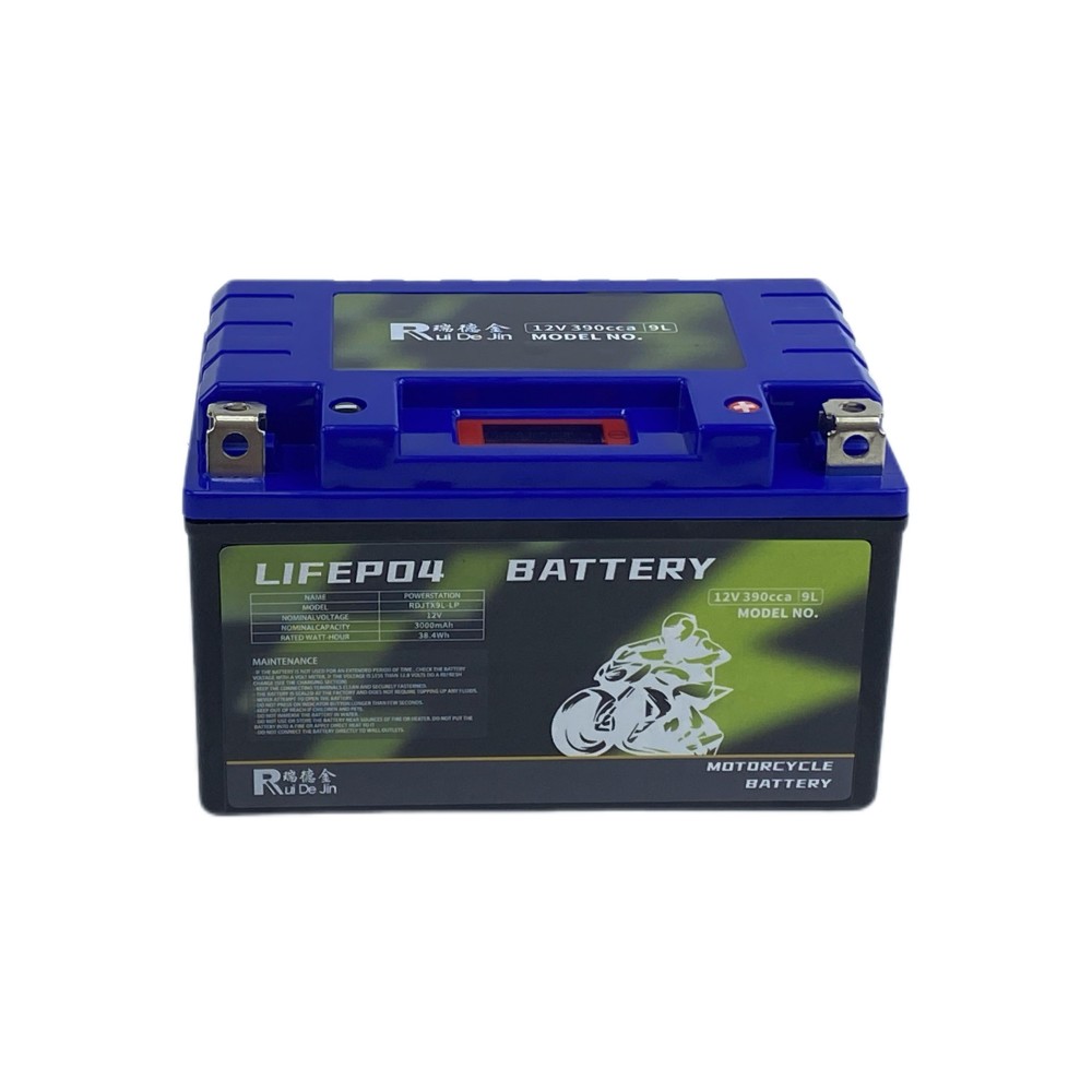 Motorcycle starter battery